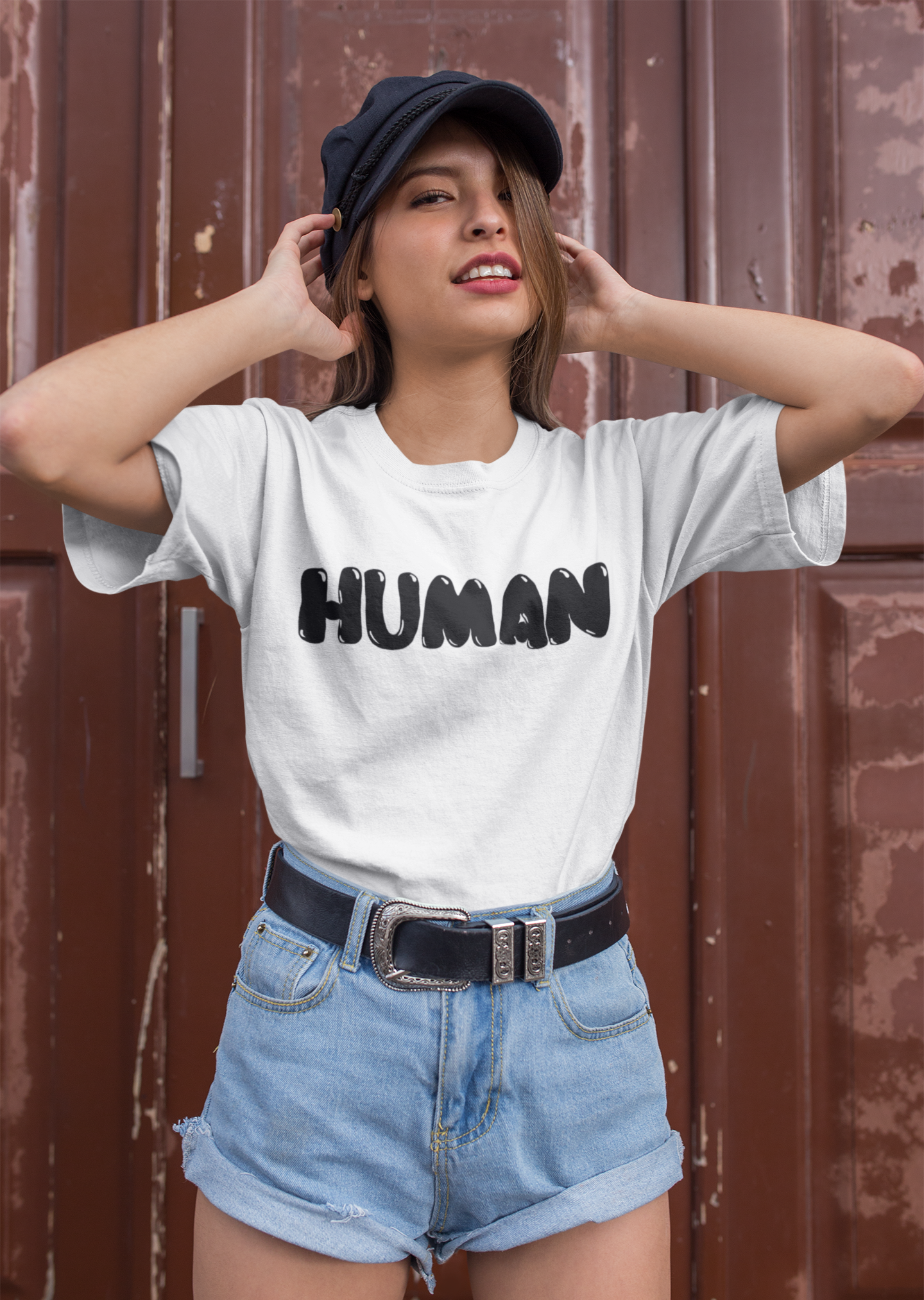 Bubble Human Short-Sleeve Unisex T-Shirt