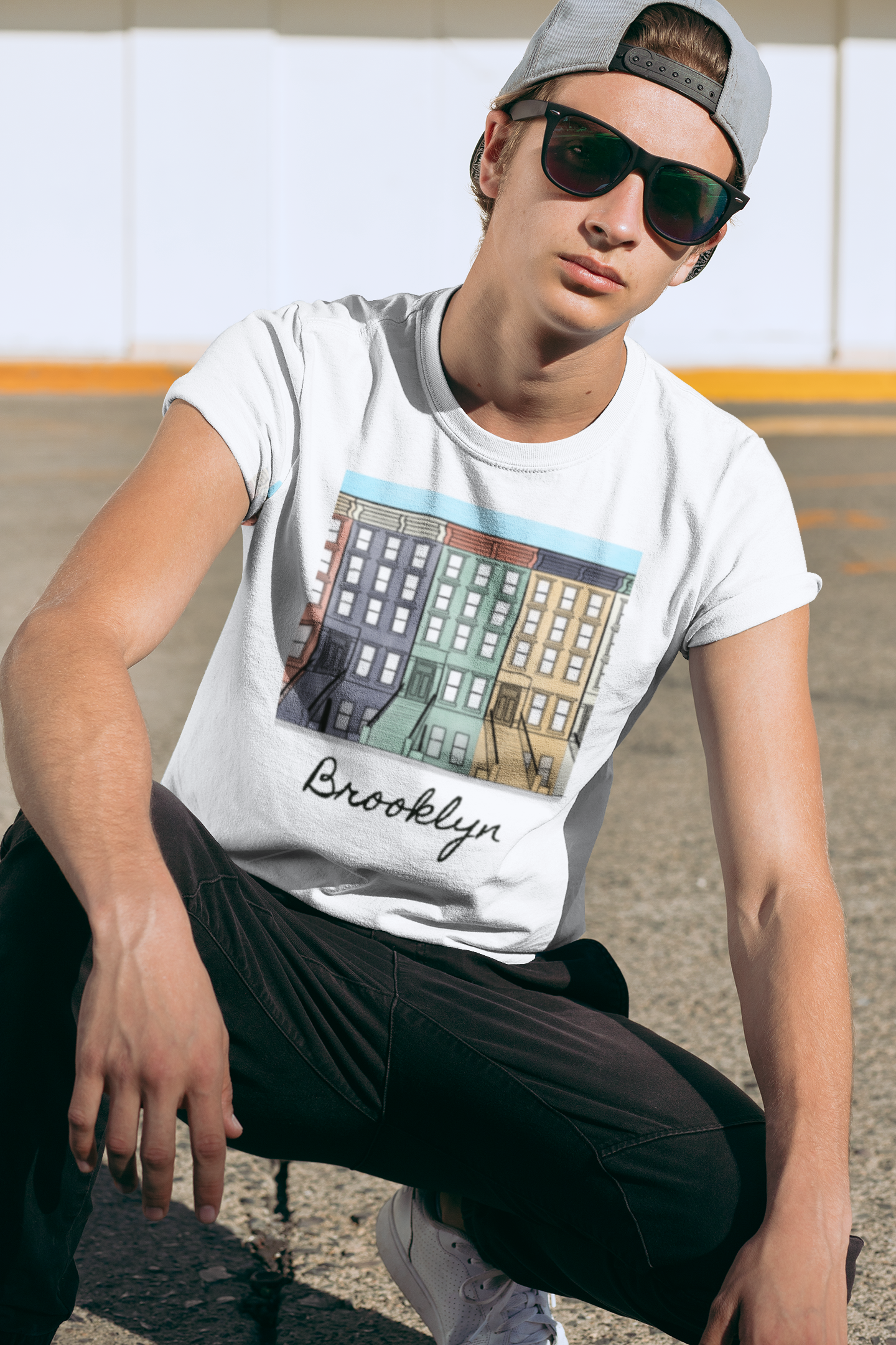 Brooklyn Brownstones Short-Sleeve Unisex T-Shirt