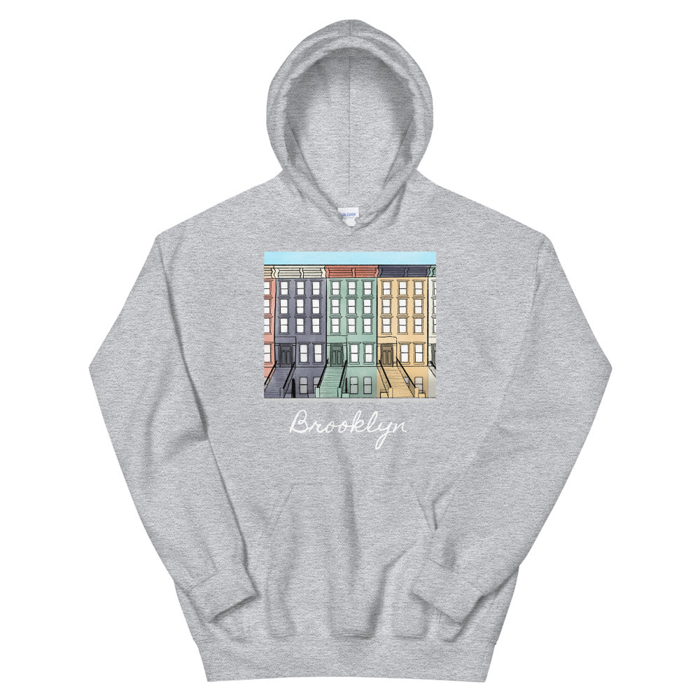 Brooklyn Brownstones Unisex Hoodie