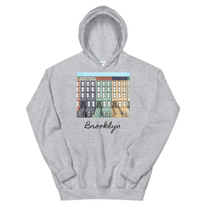 Brooklyn Brownstones Unisex Hoodie