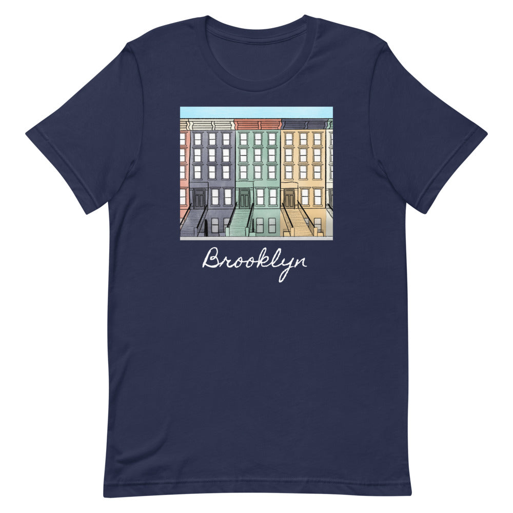 Brooklyn Brownstones Short-Sleeve Unisex T-Shirt