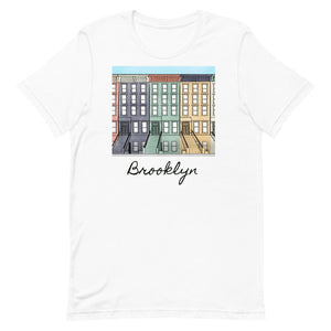 Brooklyn Brownstones Short-Sleeve Unisex T-Shirt